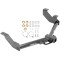 Trailer Tow Hitch For 14-23 Ford Transit Connect Platform Style 2 Bike Rack w/ Anti Rattle Hitch Lock