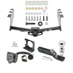 Custom Fit Trailer Hitch Wiring Harness (Plug & Play) 2" Drop Ball-Mount w/ Pin/Clip 2-5/16" Chrome Ball Installation Hardware Installation Instructions 75866 74682 23 63847 Draw-Tite Trailer Hitch Package Wiring 14-18 Chevy Silverado GMC Si Trailer Hitch Package w/ Wiring For 14-18 Chevy Silverado GMC Sierra 2019 Legacy and Limited w/ 2-5/16" Ball 2" Drop Mount Pin Blade RV Class 4 Round Tube