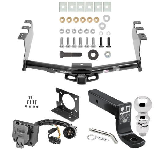 Custom Fit Trailer Hitch Wiring Harness (Plug & Play) 4" Drop Ball-Mount w/ Pin/Clip 2-5/16" Chrome Ball Installation Hardware Installation Instructions 75866 74682 53 63847 Draw-Tite Trailer Hitch Package Wiring 14-18 Chevy Silverado GMC Si Trailer Hitch Package w/ Wiring For 14-18 Chevy Silverado GMC Sierra 2019 Legacy and Limited w/ 2-5/16" Ball 4" Drop Mount Pin Blade RV Class 4 Round Tube