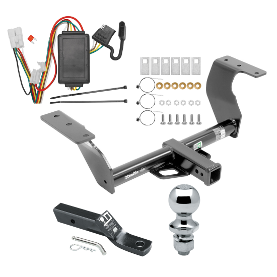 Custom Fit Trailer Hitch Wiring Harness (Plug & Play) 2" Drop Ball-Mount w/ Pin/Clip 1-7/8" Chrome Ball Installation Hardware Installation Instructions 75876 118467 23 63816 Draw-Tite Trailer Tow Hitch 14-18 Subaruester Complete Package Wir Trailer Tow Hitch For 14-18 Subaru Forester Complete Package w/ Wiring and 1-7/8" Ball