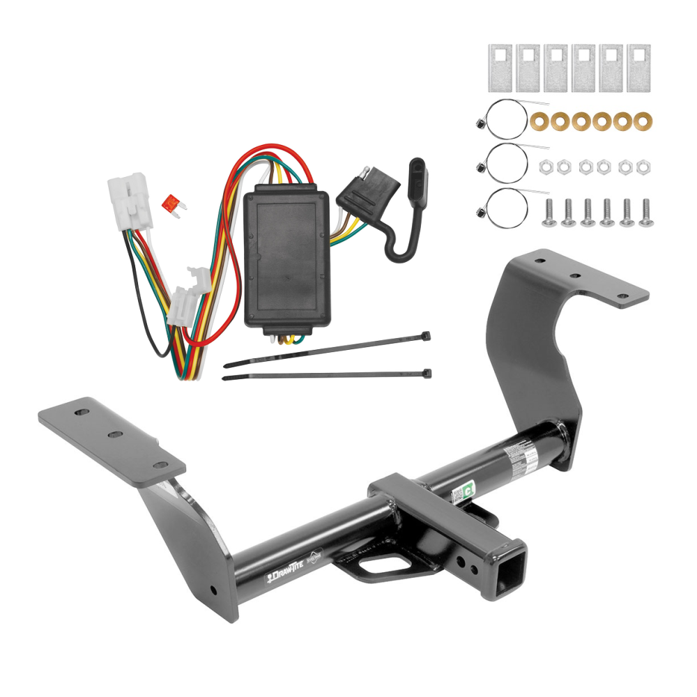 Custom Fit Trailer Hitch Wiring Harness (Plug & Play) Installation Hardware Installation Instructions 75876 118467 Draw-Tite Trailer Tow Hitch 14-18 Subaruester Wiring Harness Kit 14 15 16 17 18 2014 2015 2016 2017 2018 Trailer Tow Hitch For 14-18 Subaru Forester w/ Wiring Harness Kit