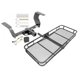 Trailer Tow Hitch For 14-18 Subaru Forester Basket Cargo Carrier Platform Hitch Lock and Cover Trailer Tow Hitch For 14-18 Subaru Forester Basket Cargo Carrier Platform Hitch Lock and Cover