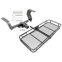 Trailer Tow Hitch For 14-18 Subaru Forester Basket Cargo Carrier Platform w/ Hitch Pin Trailer Tow Hitch For 14-18 Subaru Forester Basket Cargo Carrier Platform w/ Hitch Pin
