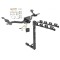 Custom Fit Trailer Hitch 4 Bike Carrier Security J-Pin Rubber Hitch Plug Cover Installation Hardware Installation Instructions 75882 1393100G 63201 7010 Draw-Tite Trailer Tow Hitch 4 Bike Rack 14-23 RAM ProMaster 1500 2500 3500 w/o Extended Body tilt awa Trailer Tow Hitch w/ 4 Bike Rack For 14-24 RAM ProMaster 1500 2500 3500 w/o Extended Body tilt away adult or child arms fold down carrier w/ Lock and Cover