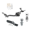 Trailer Tow Hitch For 14-24 RAM ProMaster 1500 2500 (3500 without Extended Body) w/ 1-7/8" and 2" Ball