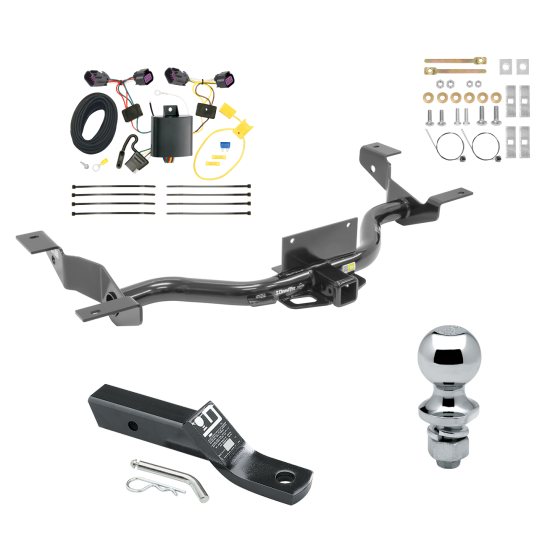 Custom Fit Trailer Hitch Wiring Harness (Plug & Play) 2" Drop Ball-Mount w/ Pin/Clip 1-7/8" Chrome Ball Installation Hardware Installation Instructions 75882 118618 23 63816 Draw-Tite Trailer Tow Hitch 14-23 RAM ProMaster 1500 2500 All (350 Trailer Tow Hitch For 14-24 RAM ProMaster 1500 2500 All (3500 w/o Extended Body) Complete Package w/ Wiring 1-7/8" Ball