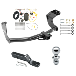 Trailer Tow Hitch For 14-21 Mitsubishi Outlander Except Sport or PHEV Complete Package w/ Wiring and 1-7/8" Ball Trailer Tow Hitch For 14-21 Mitsubishi Outlander Except Sport or PHEV Complete Package w/ Wiring and 1-7/8" Ball