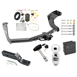 Trailer Tow Hitch For 14-21 Mitsubishi Outlander Except Sport or PHEV Deluxe Package Wiring 2" Ball and Lock Trailer Tow Hitch For 14-21 Mitsubishi Outlander Except Sport or PHEV Deluxe Package Wiring 2" Ball and Lock