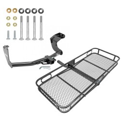 Trailer Tow Hitch For 14-21 Mitsubishi Outlander Except Sport Basket Cargo Carrier Platform w/ Hitch Pin Trailer Tow Hitch For 14-21 Mitsubishi Outlander Except Sport Basket Cargo Carrier Platform w/ Hitch Pin