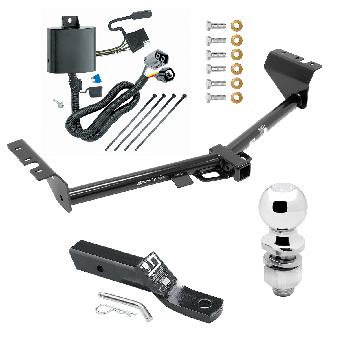 Trailer Tow Hitch For 15-21 KIA Sedona Complete Package w