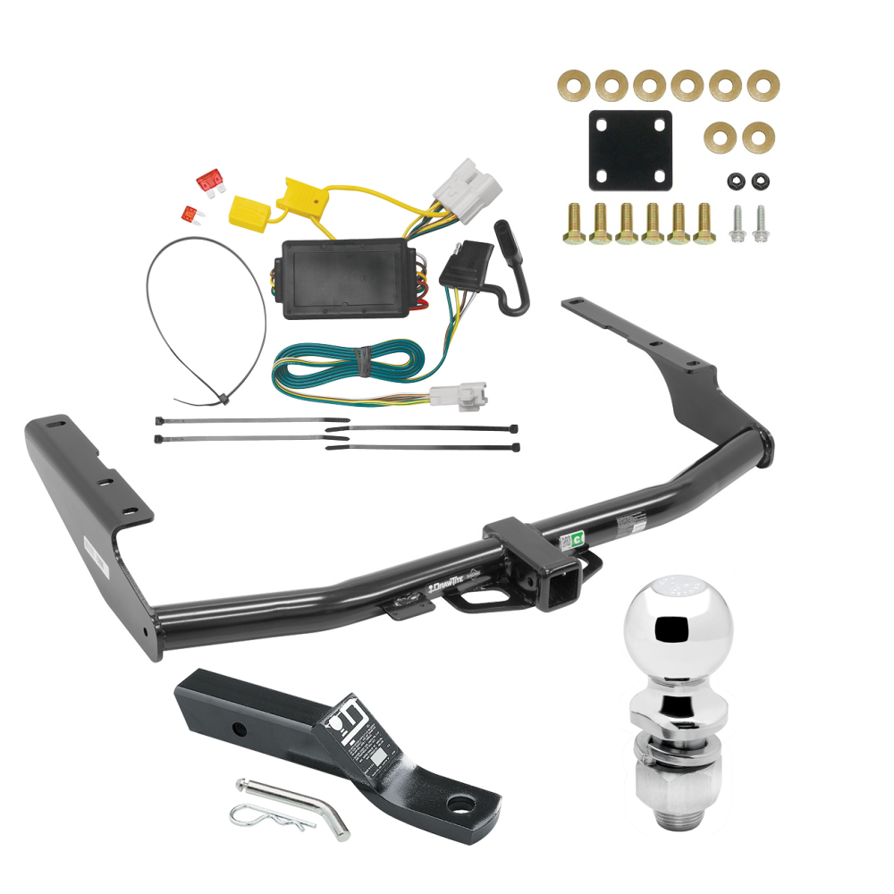 Trailer Tow Hitch For 1419 Toyota Highlander Complete Package