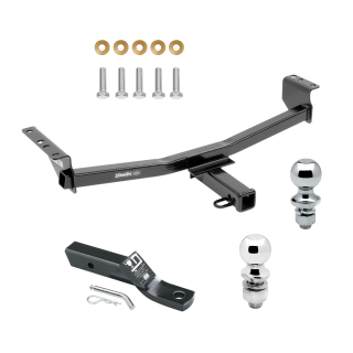 Custom Fit Trailer Hitch 2" Drop Ball-Mount w/ Pin/Clip 1-7/8" and 2" Chrome Ball Installation Hardware Installation Instructions 75902 23 63845 63816 Draw-Tite Trailer Tow Hitch 08-20 Nissan Rogue Receiver 1-7/8" and 2" Ball 08 Trailer Tow Hitch For 08-20 Nissan Rogue Receiver w/ 1-7/8" and 2" Ball