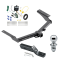 Trailer Tow Hitch For 2014 - 2022 Toyota Prado Complete Package w/ Wiring and 1-7/8" Ball