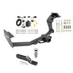 Custom Fit Trailer Hitch Wiring Harness (Plug & Play) 2" Drop Ball-Mount w/ Pin/Clip 1-7/8" Chrome Ball Installation Hardware Installation Instructions 75908 118583 23 63816 Draw-Tite Trailer Tow Hitch 16-20 KIA Sorento I4 Engine Complete P Trailer Tow Hitch For 16-20 KIA Sorento w/ I4 Engine Complete Package w/ Wiring and 1-7/8" Ball