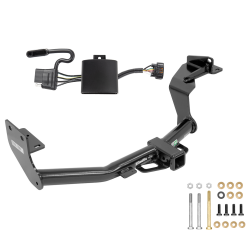 Trailer Tow Hitch For 19-20 Hyundai Santa Fe New Body Style w/ Wiring Harness Kit Trailer Tow Hitch For 19-20 Hyundai Santa Fe New Body Style w/ Wiring Harness Kit