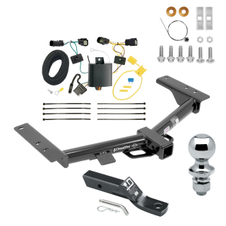 Trailer Tow Hitch For 15-23 Ford Transit 150 250 350 Complete Package w/ Wiring and 1-7/8" Ball Trailer Tow Hitch For 15-23 Ford Transit 150 250 350 Complete Package w/ Wiring and 1-7/8" Ball