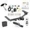 Trailer Tow Hitch For 15-23 Ford Transit 150 250 350 Deluxe Package Wiring 2" Ball and Lock Trailer Tow Hitch For 15-23 Ford Transit 150 250 350 Deluxe Package Wiring 2" Ball and Lock