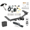 Trailer Tow Hitch For 15-23 Ford Transit 350 (Dually Models Only) Deluxe Package Wiring 2" Ball and Lock