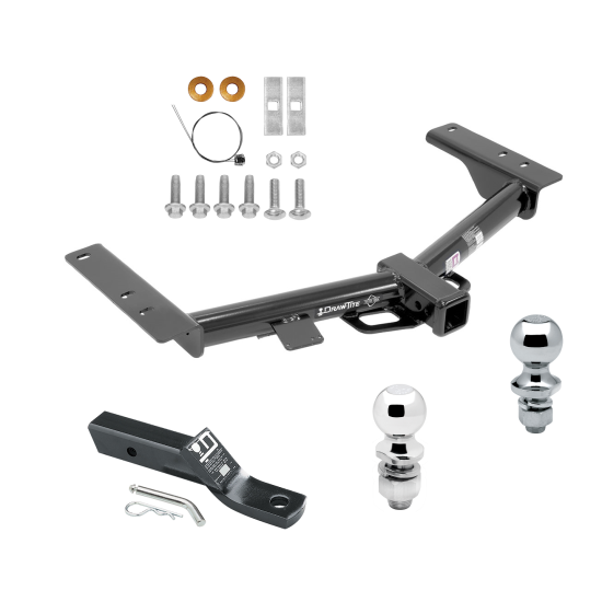 Trailer Tow Hitch For 15-23 Ford Transit 150 250 350 Receiver w/ 1-7/8" and 2" Ball Trailer Tow Hitch For 15-23 Ford Transit 150 250 350 Receiver w/ 1-7/8" and 2" Ball