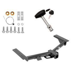 Trailer Tow Hitch For 15-24 Ford Transit 150 250 350 w/ Security Lock Pin Key Trailer Tow Hitch For 15-24 Ford Transit 150 250 350 w/ Security Lock Pin Key