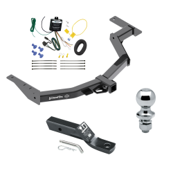 Trailer Tow Hitch For 2014 Toyota Hilux SW4 Complete Package w/ Wiring and 1-7/8" Ball