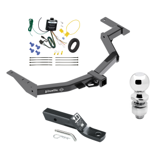 Custom Fit Trailer Hitch Wiring Harness (Requires Splicing) 2" Drop Ball-Mount w/ Pin/Clip 2" Chrome Ball Installation Hardware Installation Instructions  75914 119148 23 63845 Draw-Tite Trailer Tow Hitch 2014 Toyota Hilux SW4 Complete Package W Trailer Tow Hitch For 2014 Toyota Hilux SW4 Complete Package w/ Wiring and 2" Ball