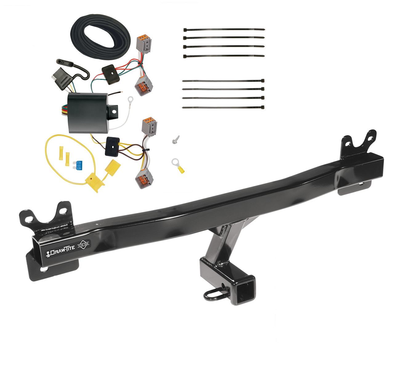 Trailer Tow Hitch For 15 17 Volvo V60 w Wiring Harness Kit