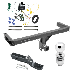 Trailer Tow Hitch For 11-12 Audi Q5 15-24 Porsche Macan Complete Package w/ Wiring and 1-7/8" Ball