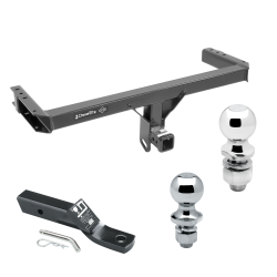 Trailer Tow Hitch For 11-17 Audi Q5 14-17 SQ5 15-24 Porshe Macan Receiver w/ 1-7/8" and 2" Ball