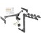Custom Fit Trailer Hitch 4 Bike Carrier Security J-Pin Rubber Hitch Plug Cover Installation Hardware Installation Instructions 75943 1393100G 63201 7010 Draw-Tite Trailer Tow Hitch 4 Bike Rack 15-19 Lincoln MKC tilt away adult or child arms fold down car Trailer Tow Hitch w/ 4 Bike Rack For 15-19 Lincoln MKC tilt away adult or child arms fold down carrier w/ Lock and Cover