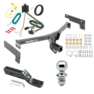 Custom Fit Trailer Hitch Wiring Harness (Plug & Play) 2" Drop Ball-Mount w/ Pin/Clip 1-7/8" Chrome Ball Installation Hardware Installation Instructions 75943 118284 23 63816 Draw-Tite Trailer Tow Hitch 15-17 Lincoln MKC Complete Package Wir Trailer Tow Hitch For 15-17 Lincoln MKC Complete Package w/ Wiring and 1-7/8" Ball
