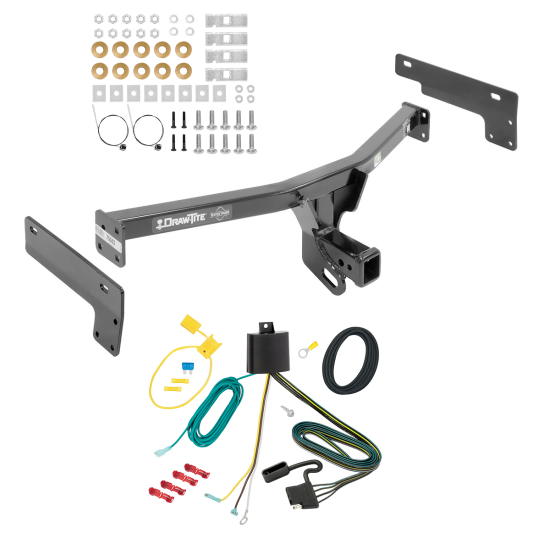 Custom Fit Trailer Hitch Wiring Harness (Plug & Play) Installation Hardware Installation Instructions 75943 118284 Draw-Tite Trailer Tow Hitch 15-17 Lincoln MKC Wiring Harness Kit 15 16 17 2015 2016 2017 Trailer Tow Hitch For 15-17 Lincoln MKC w/ Wiring Harness Kit