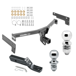 Trailer Tow Hitch For 15-18 Lincoln MKC Receiver w/ 1-7/8" and 2" Ball Trailer Tow Hitch For 15-18 Lincoln MKC Receiver w/ 1-7/8" and 2" Ball