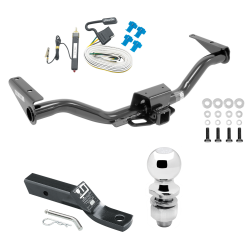 Trailer Tow Hitch For 15-22 Chevy Colorado GMC Canyon Complete Package w/ Wiring and 2" Ball Trailer Tow Hitch For 15-22 Chevy Colorado GMC Canyon Complete Package w/ Wiring and 2" Ball
