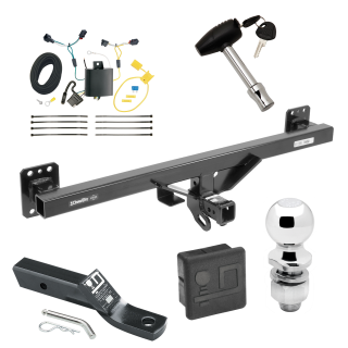 Custom Fit Trailer Hitch Wiring Harness (Plug & Play) 2" Drop Ball-Mount w/ Pin/Clip 2" Chrome Ball Security Lock Pin Rubber Hitch Plug Cover Installation Hardware Installation Instructions 75950 118668 23 63845 580407 7010 Draw-Tite Traile Trailer Tow Hitch For 11-17 Volkswagen Touareg Deluxe Package Wiring 2" Ball and Lock