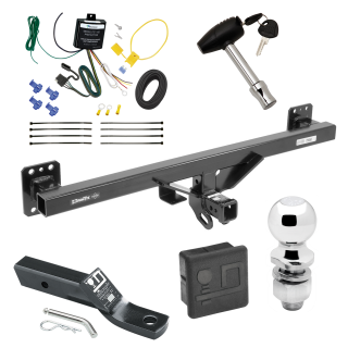 Custom Fit Trailer Hitch Wiring Harness (Requires Splicing) 2" Drop Ball-Mount w/ Pin/Clip 2" Chrome Ball Security Lock Pin Rubber Hitch Plug Cover Installation Hardware Installation Instructions 75950 119191 23 63845 580407 7010 Draw-Tite Trai Trailer Tow Hitch For 07-16 Audi Q7 11-18 Porsche Cayenne Deluxe Package Wiring 2" Ball and Lock