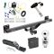 Custom Fit Trailer Hitch Wiring Harness (Requires Splicing) 2" Drop Ball-Mount w/ Pin/Clip 2" Chrome Ball Security Lock Pin Rubber Hitch Plug Cover Installation Hardware Installation Instructions 75950 119191 23 63845 580407 7010 Draw-Tite Trai Trailer Tow Hitch For 07-16 Audi Q7 11-18 Porsche Cayenne Deluxe Package Wiring 2" Ball and Lock