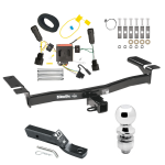 Custom Fit Trailer Hitch Wiring Harness (Plug & Play) 2" Drop Ball-Mount w/ Pin/Clip 2" Chrome Ball Installation Hardware Installation Instructions 75992 118519 23 63845 Draw-Tite Trailer Tow Hitch 11-15 Lincoln MKX Complete Package Wiring Trailer Tow Hitch For 11-15 Lincoln MKX Complete Package w/ Wiring and 2" Ball
