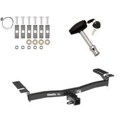 Trailer Tow Hitch For 07-14 Ford Edge 07-15 Lincoln MKX w/ Security Lock Pin Key Trailer Tow Hitch For 07-14 Ford Edge 07-15 Lincoln MKX w/ Security Lock Pin Key