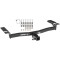 Trailer Tow Hitch For 07-15 Ford Edge Lincoln MKX Platform Style 2 Bike Rack w/ Anti Rattle Hitch Lock