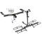 Trailer Tow Hitch For 07-15 Ford Edge Lincoln MKX Platform Style 2 Bike Rack w/ Anti Rattle Hitch Lock