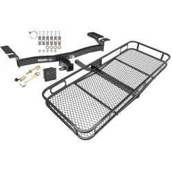 Trailer Tow Hitch For 07-15 Ford Edge Lincoln MKX Basket Cargo Carrier Platform Hitch Lock and Cover  Trailer Tow Hitch For 07-15 Ford Edge Lincoln MKX Basket Cargo Carrier Platform Hitch Lock and Cover