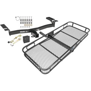 Trailer Tow Hitch For 07-15 Ford Edge Lincoln MKX Basket Cargo Carrier Platform Hitch Lock and Cover 