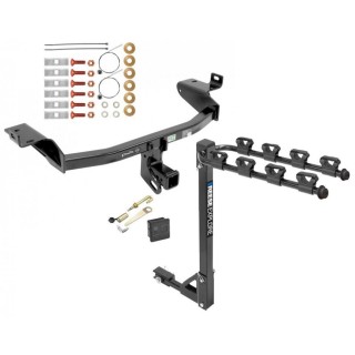 Custom Fit Trailer Hitch 4 Bike Carrier Security J-Pin Rubber Hitch Plug Cover Installation Hardware Installation Instructions 75998 1393100G 63201 7010 Draw-Tite Trailer Tow Hitch 4 Bike Rack 14-23 Jeep Cherokee tilt away adult or child arms fold down c Trailer Tow Hitch w/ 4 Bike Rack For 14-23 Jeep Cherokee tilt away adult or child arms fold down carrier w/ Lock and Cover