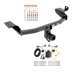 Trailer Tow Hitch For 14-18 Jeep Cherokee w/ Wiring Harness Kit Trailer Tow Hitch For 14-18 Jeep Cherokee w/ Wiring Harness Kit