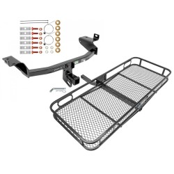 Trailer Tow Hitch For 14-23 Jeep Cherokee Basket Cargo Carrier Platform w/ Hitch Pin Trailer Tow Hitch For 14-23 Jeep Cherokee Basket Cargo Carrier Platform w/ Hitch Pin