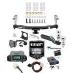 Trailer Hitch Tow Package w/ Tekonsha P3 Brake Control For 14-19 Chevy Silverado GMC Sierra 1500 w/ Wiring Dual 2" and 2- 5/16" Ball 2" Drop Mount Prodigy 7-Way Pin Blade RV Controller Trailer Hitch Tow Package w/ Tekonsha P3 Brake Control For 14-19 Chevy Silverado GMC Sierra 1500 w/ Wiring Dual 2" and 2- 5/16" Ball 2" Drop Mount Prodigy 7-Way Pin Blade RV Controller