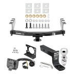 Custom Fit Trailer Hitch Wiring Harness (Plug & Play) 4" Drop Ball-Mount w/ Pin/Clip 2-5/16" Chrome Ball Installation Hardware Installation Instructions 76016 74682 53 63847 Draw-Tite Trailer Hitch Package Wiring 14-18 Chevy Silverado GMC Si Trailer Hitch Package w/ Wiring For 14-18 Chevy Silverado GMC Sierra 2019 Legacy and Limited w/ 2-5/16" Ball 4" Drop Mount 7-Way Pin Blade RV Class 4