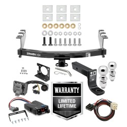 Trailer Hitch Brake Control Package For 14-19 Chevy Silverado GMC Sierra 1500 w/ Wiring Dual 2" and 2- 5/16" Ball 4" Drop Mount 7-Way Pin Blade RV Controller Trailer Hitch Brake Control Package For 14-19 Chevy Silverado GMC Sierra 1500 w/ Wiring Dual 2" and 2- 5/16" Ball 4" Drop Mount 7-Way Pin Blade RV Controller