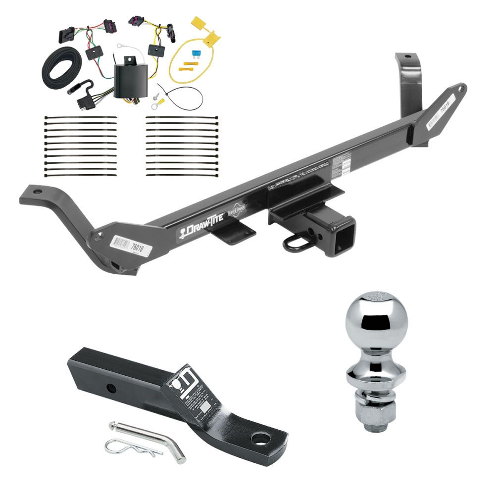 Trailer Tow Hitch For 16-20 BMW X1 Complete Package w/ Wiring 2016 Bmw X1 Trailer Hitch